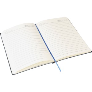 A5 jegyzetfzet, jrahasznostott PU, vilgoskk (fzet, notesz)