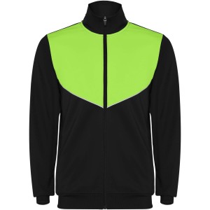 Evans uniszex melegt szett, solid black, lime (pulver)