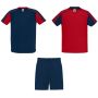 Juve uniszex sport szett, red, navy blue