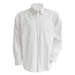 Kariban Easy Care hosszúujjú ing, White (KA533WH)