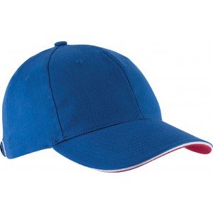 Kup Orlando 6 paneles sapka, Royal Blue/White/Red (sapka)