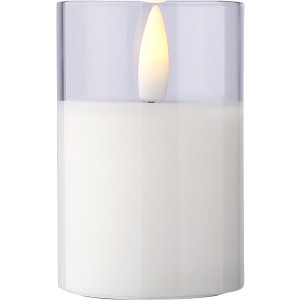 PP LED gyertya, fehr (gyertya)