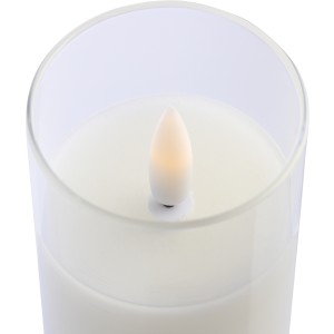 PP LED gyertya, fehr (gyertya)