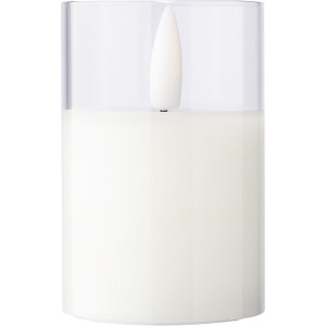 PP LED gyertya, fehr (gyertya)