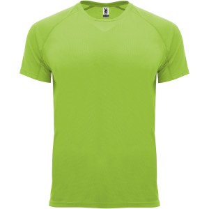 Roly Bahrain frfi sportpl, Lime / Green Lime (T-shirt, pl, kevertszlas, mszlas)