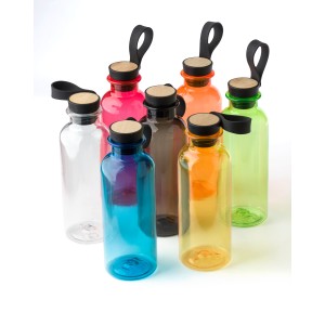 RPET ivópalack, 500 ml, kék (vizespalack)