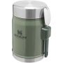 Stanley Legendary ételtartó kanálgéppel, 400 ml, zöld